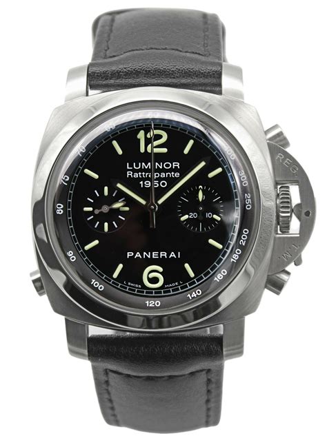 luminor 1950 rattrapante by officine panerai|panerai luminor 1950 3 days gmt.